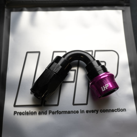 3/8" Quick Release AN6 Hose End, 120°