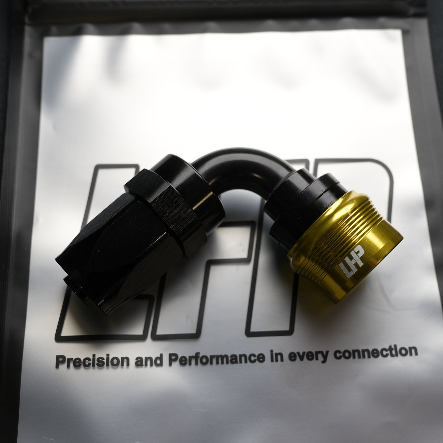 1/2" Quick Release AN8 Hose End, 90°