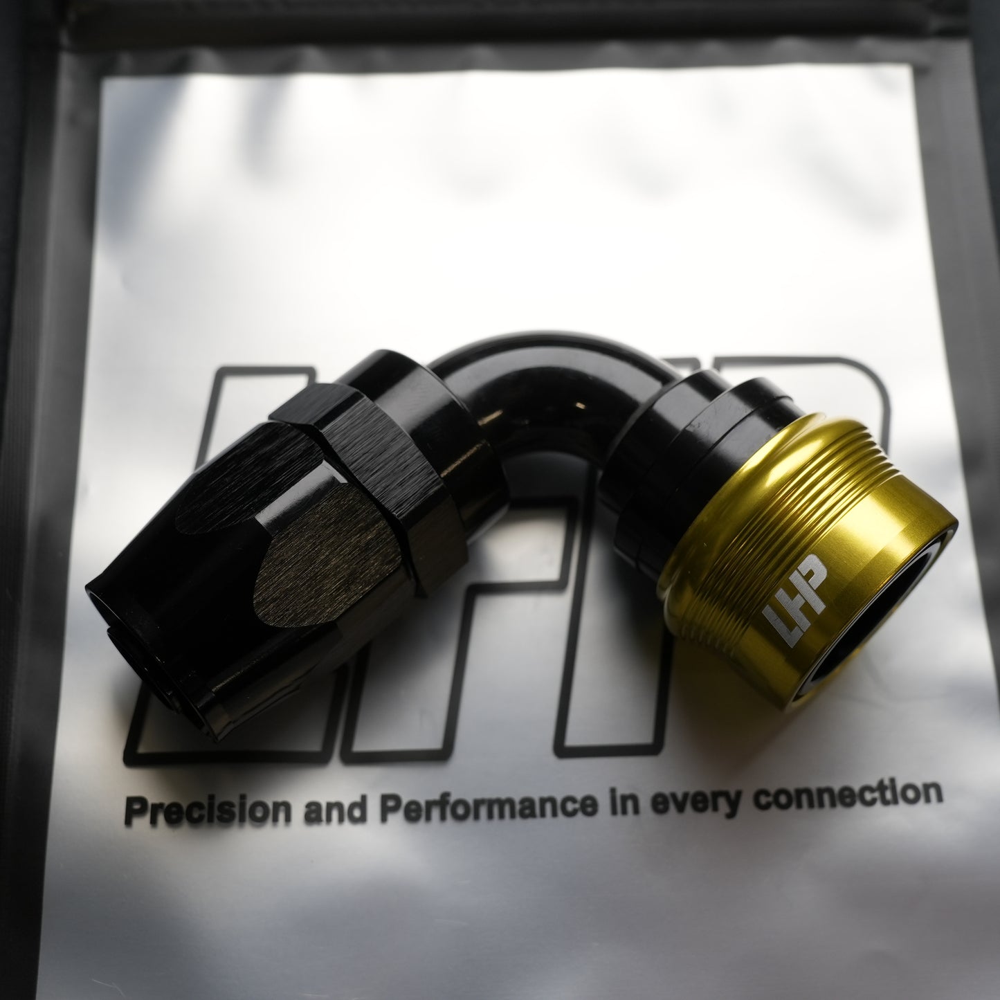 5/8" Quick Release AN10 Hose End, 90°