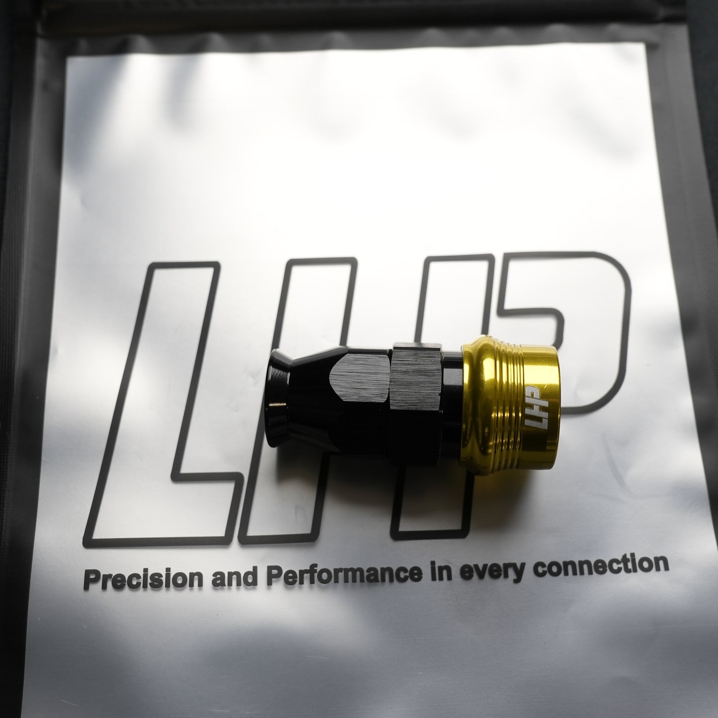 3/8" Quick Release AN6 Hose End, Straight, PTFE