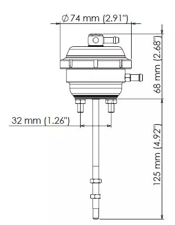 Turbosmart Borg warner wastegate | Single Scroll | B1